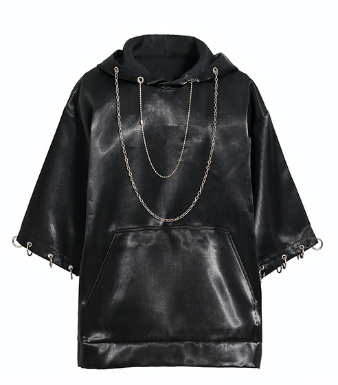 BLACKMIRROR unisex chains hoodie 666999 #2981