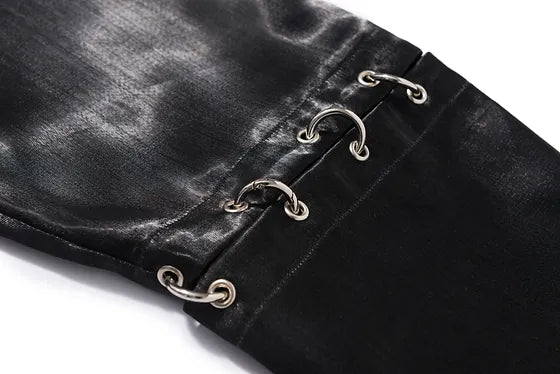 BLACKMIRROR unisex chains hoodie 666999 #2981