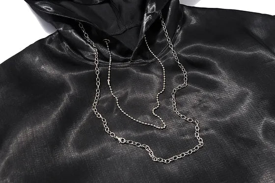 BLACKMIRROR unisex chains hoodie 666999 #2981