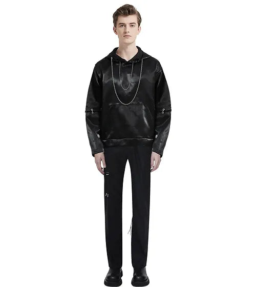 BLACKMIRROR unisex chains hoodie 666999 #2981