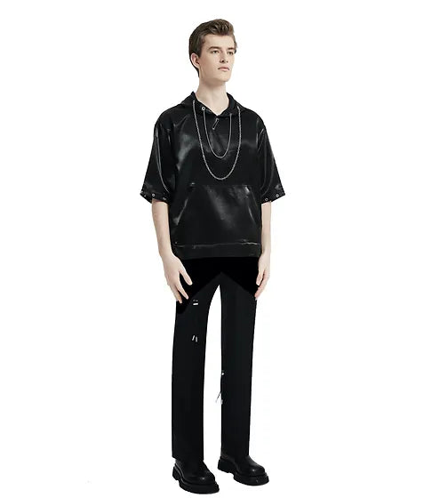 BLACKMIRROR unisex chains hoodie 666999 #2981