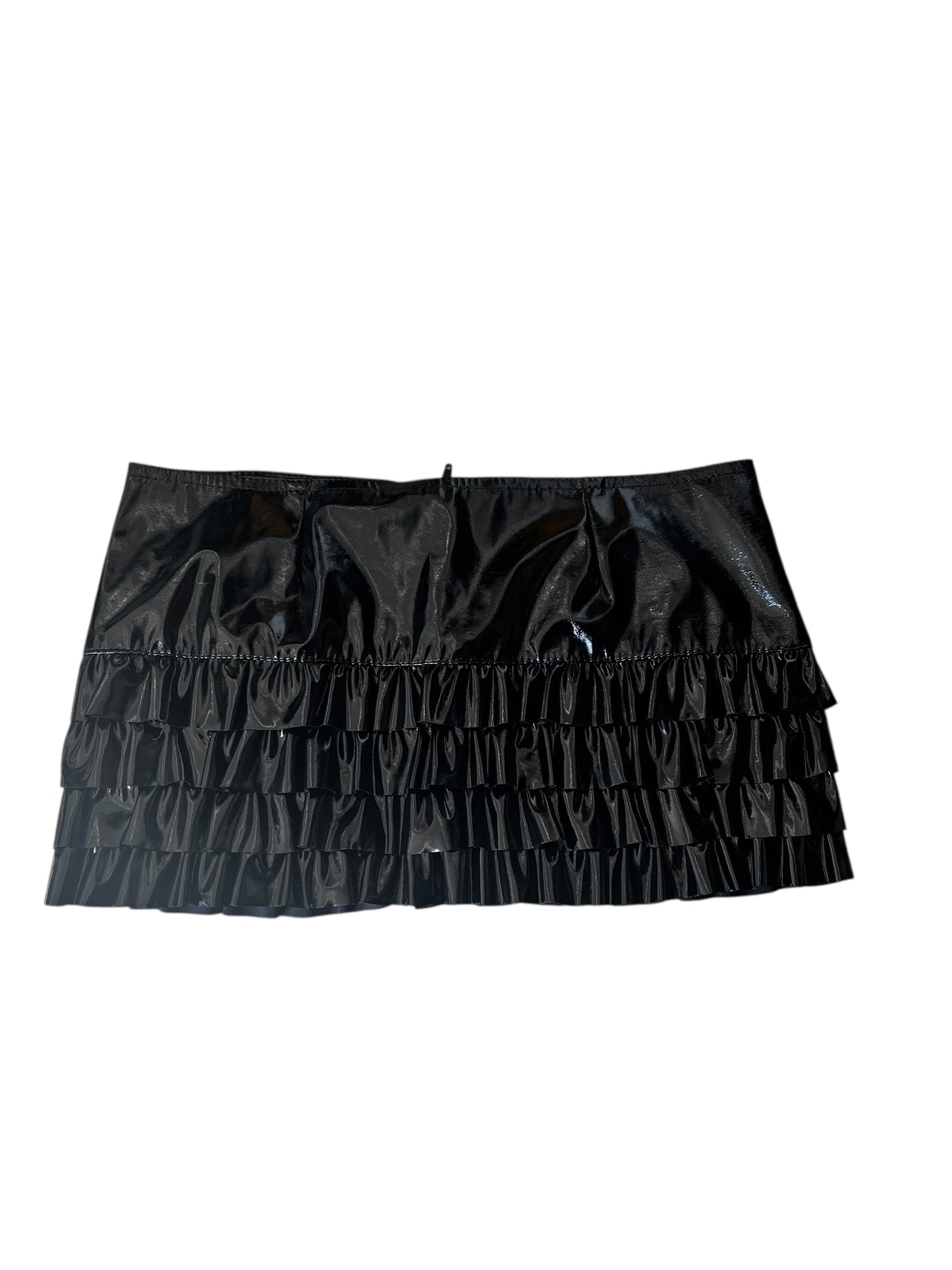 Phaze Vinyl Mini Skirt #8736