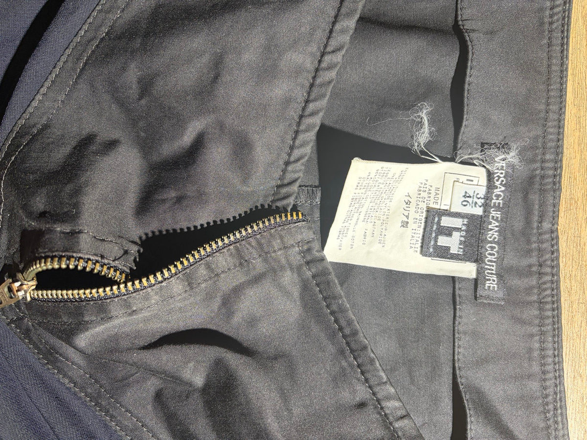 Versace Jeans Couture size and brand labels
