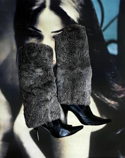 Redesigned Fur Boots By Xaki Size 40