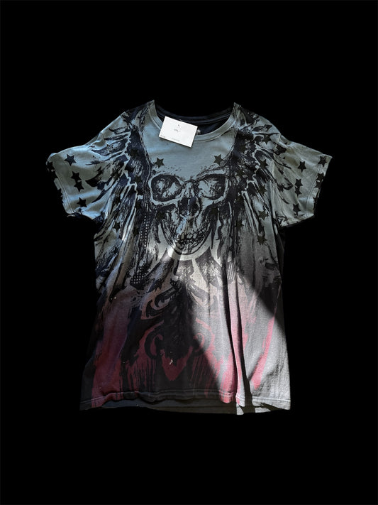 Skull Gothic Affliction Tee #5239