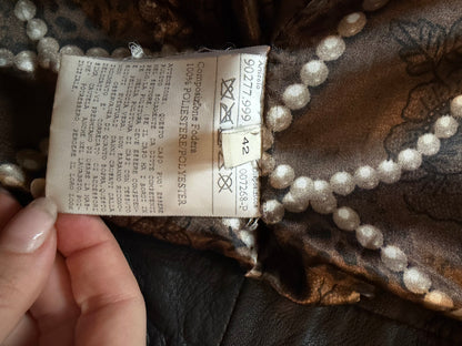 Mazzi Italian Leather Utility Jacket #13387