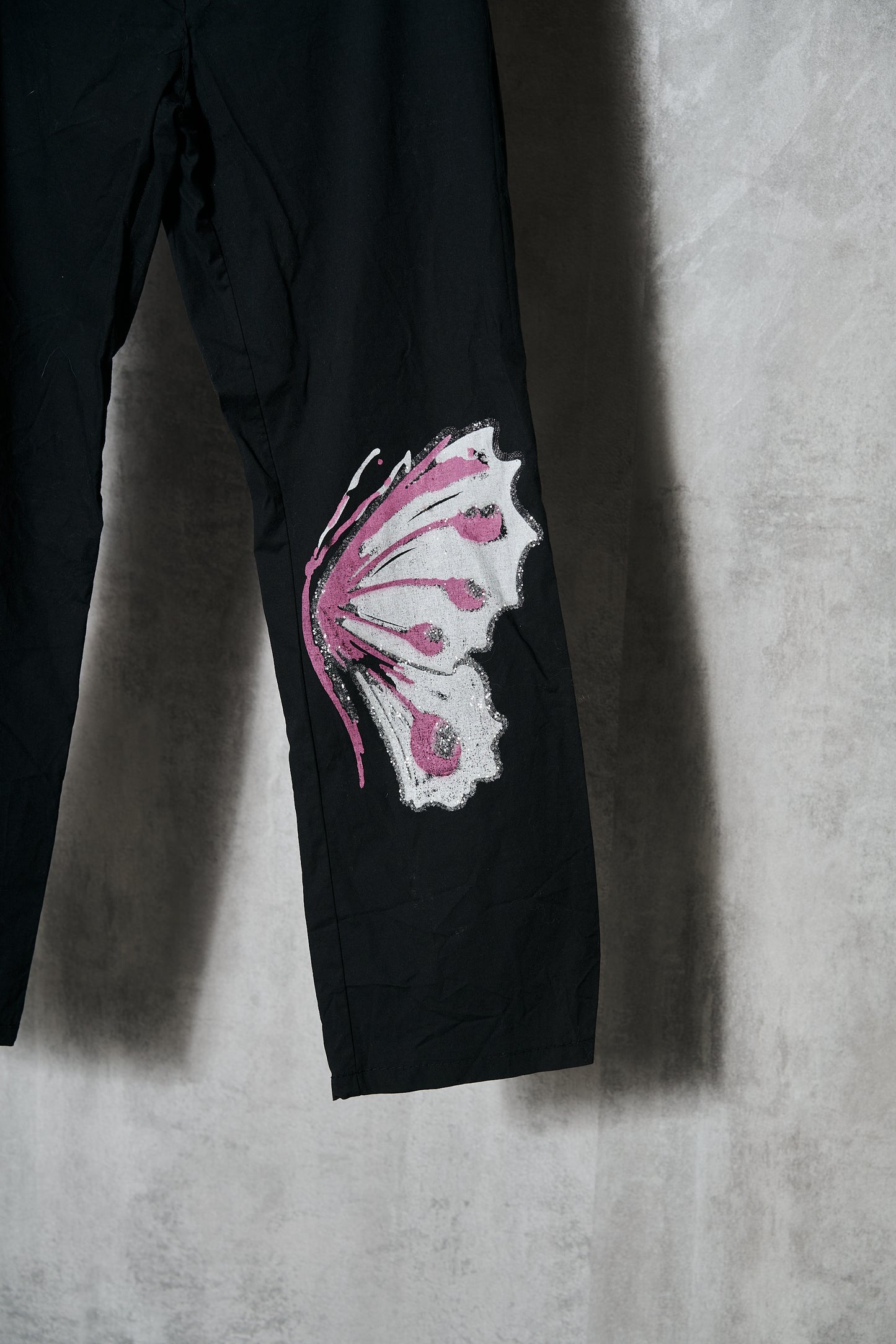 Black Butterfly Capris S