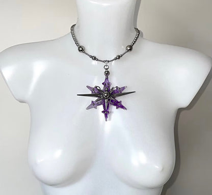 Aurora Spike necklace 666999 #8686