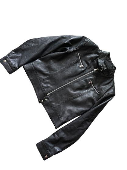 Vera Pelle Italian Leather Moto Jacket