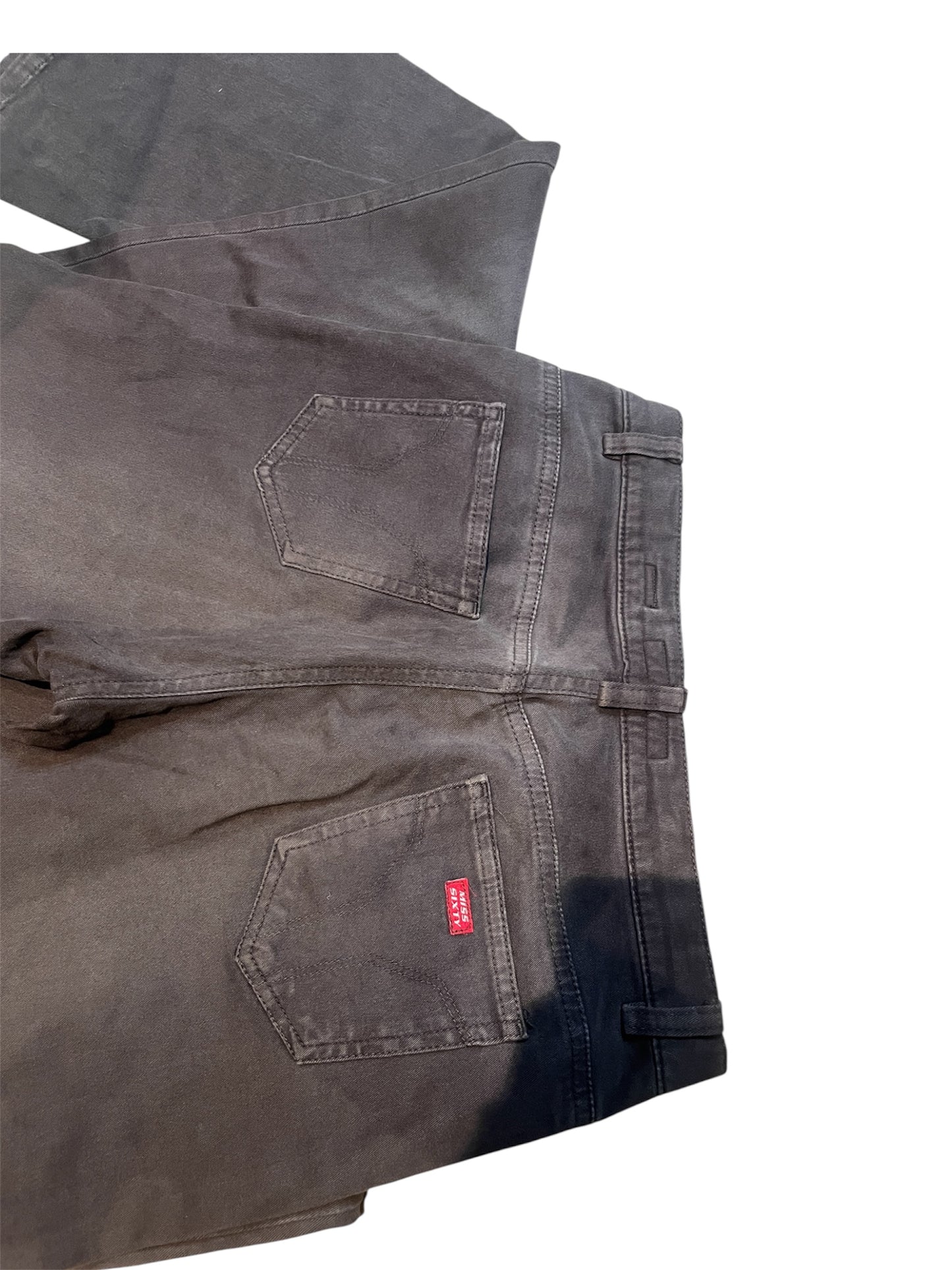 Miss Sixty Y2K Low Rise Black Bootcut Jeans #11813
