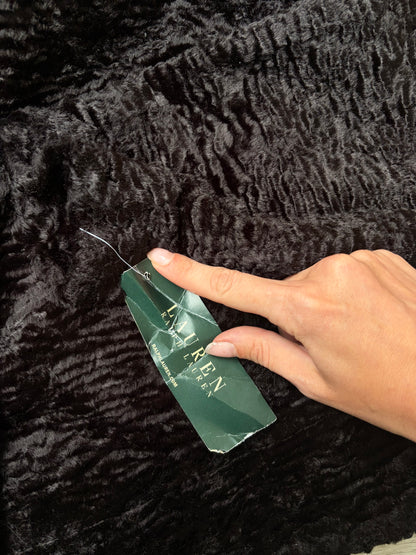 Vintage Lauren Ralph Lauren Textured Faux-Fur Jacket #13222