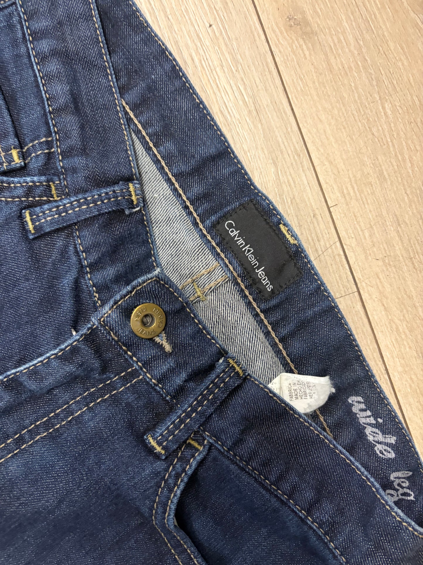 Calvin Klein Wide Leg Jeans #13300