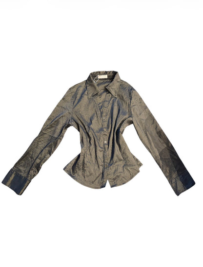 Sacramento Fashion metallic striped shirt