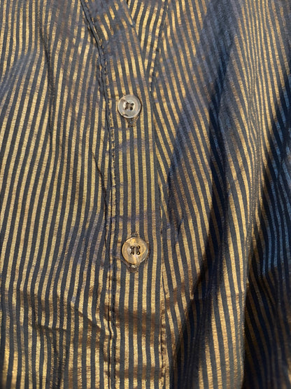 Sacramento Fashion metallic striped shirt