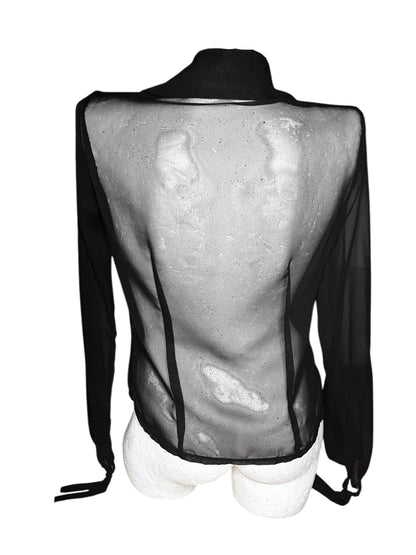 See Through Blouse #7970