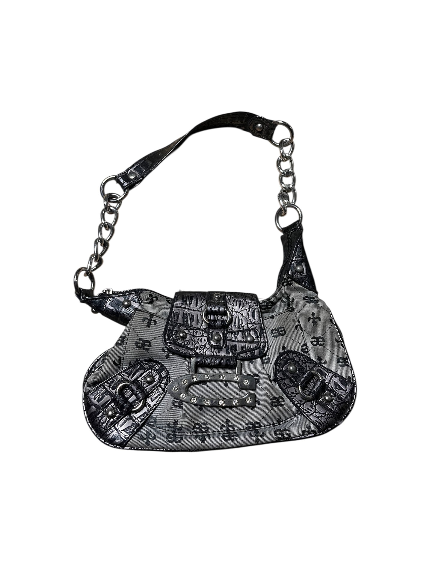 Y2K Monogram Chain Bag #12033