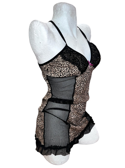 Leopard Babydoll #8302