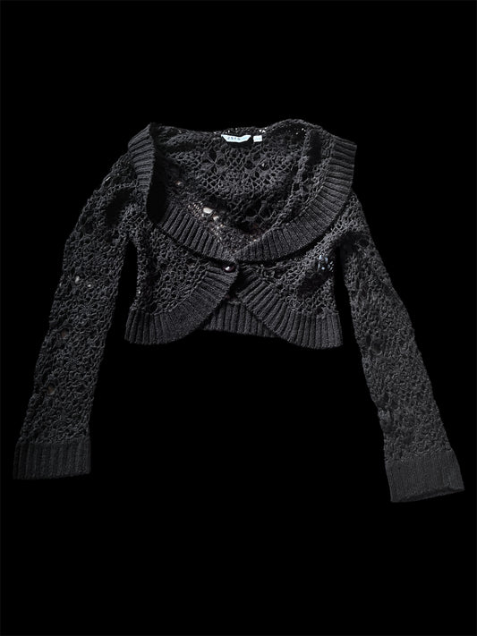 Vintage Crochet Cardigan #6109