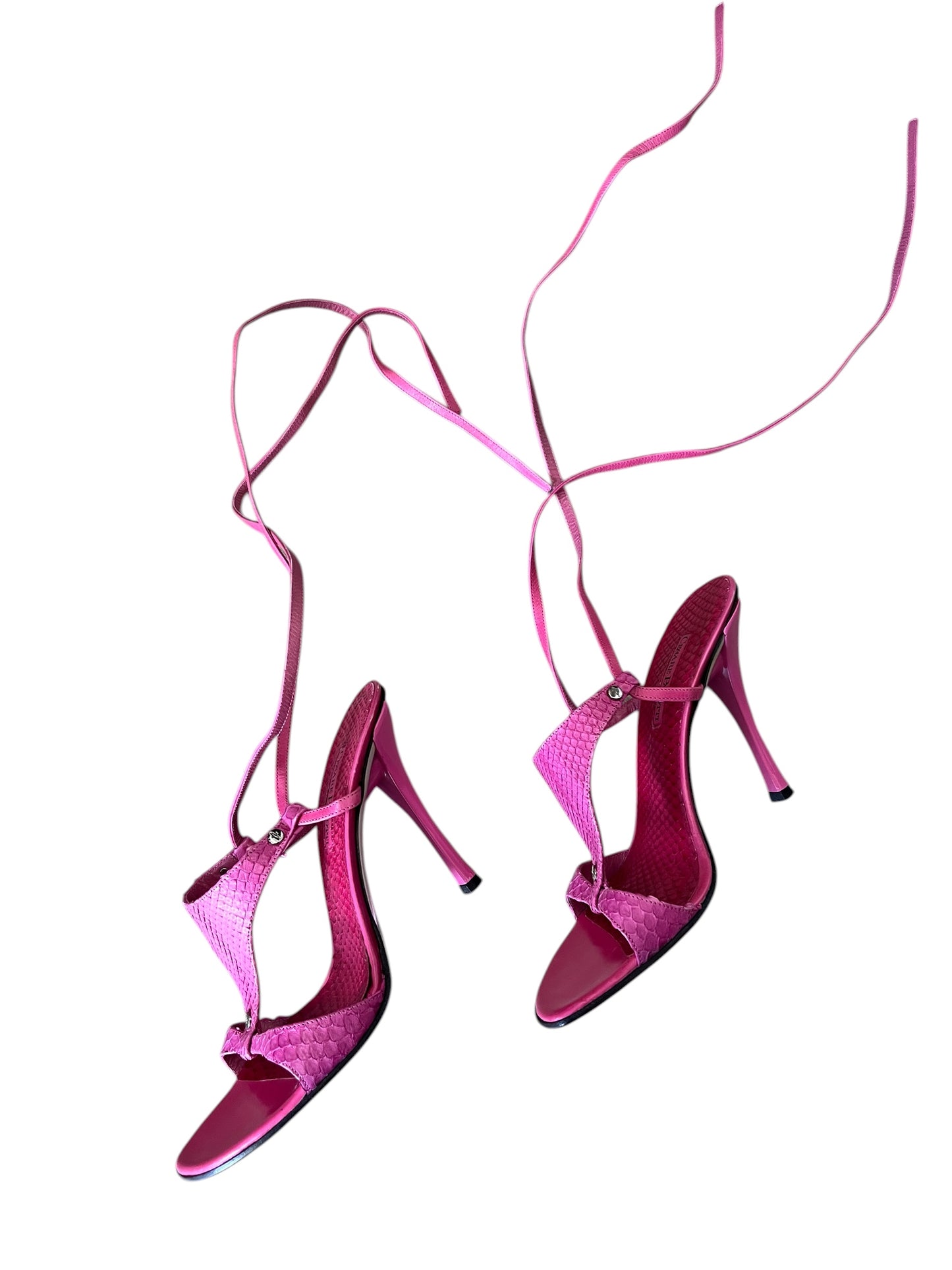 Cesare Paciotti Python Dagger Heels #12213