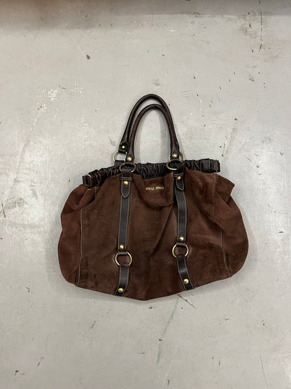 Miu Miu Suede Leather Bag #7629