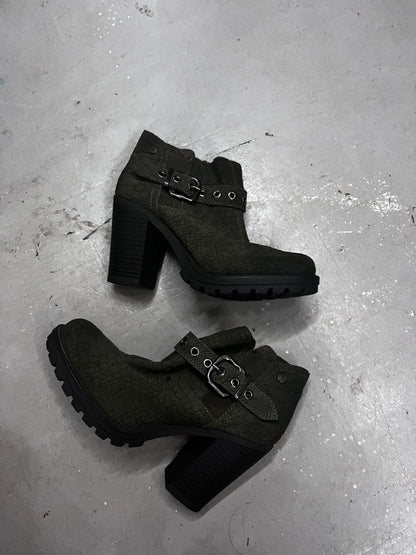 Replay Leather Anckle Boots 39 #7802