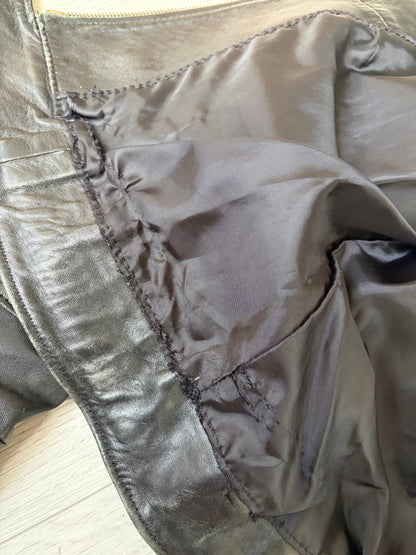 L’Equipe Plus Leather Biker Jacket #13171