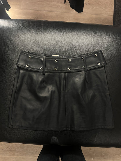 PU Leather skirt #11215