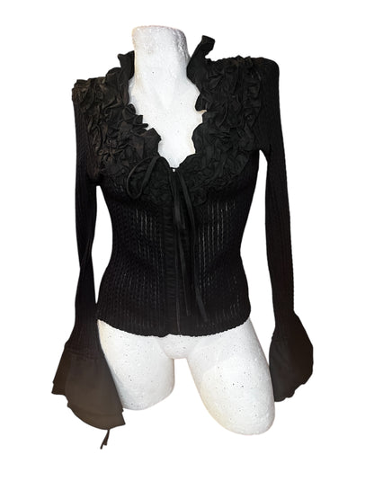 Victorian Zip- Up Top #7909