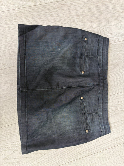Motivi Belted Denim Mini Skirt #13170