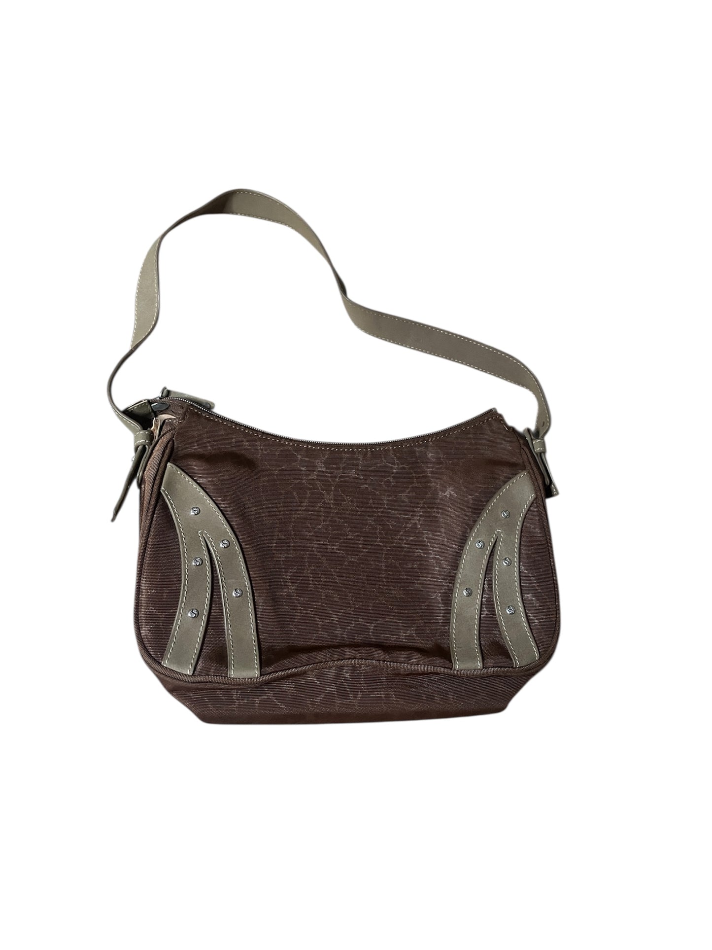 Y2K Brown Shoulder Bag #12008