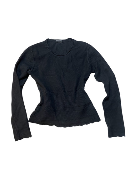 Moschino Jeans Black Knit Top #11289