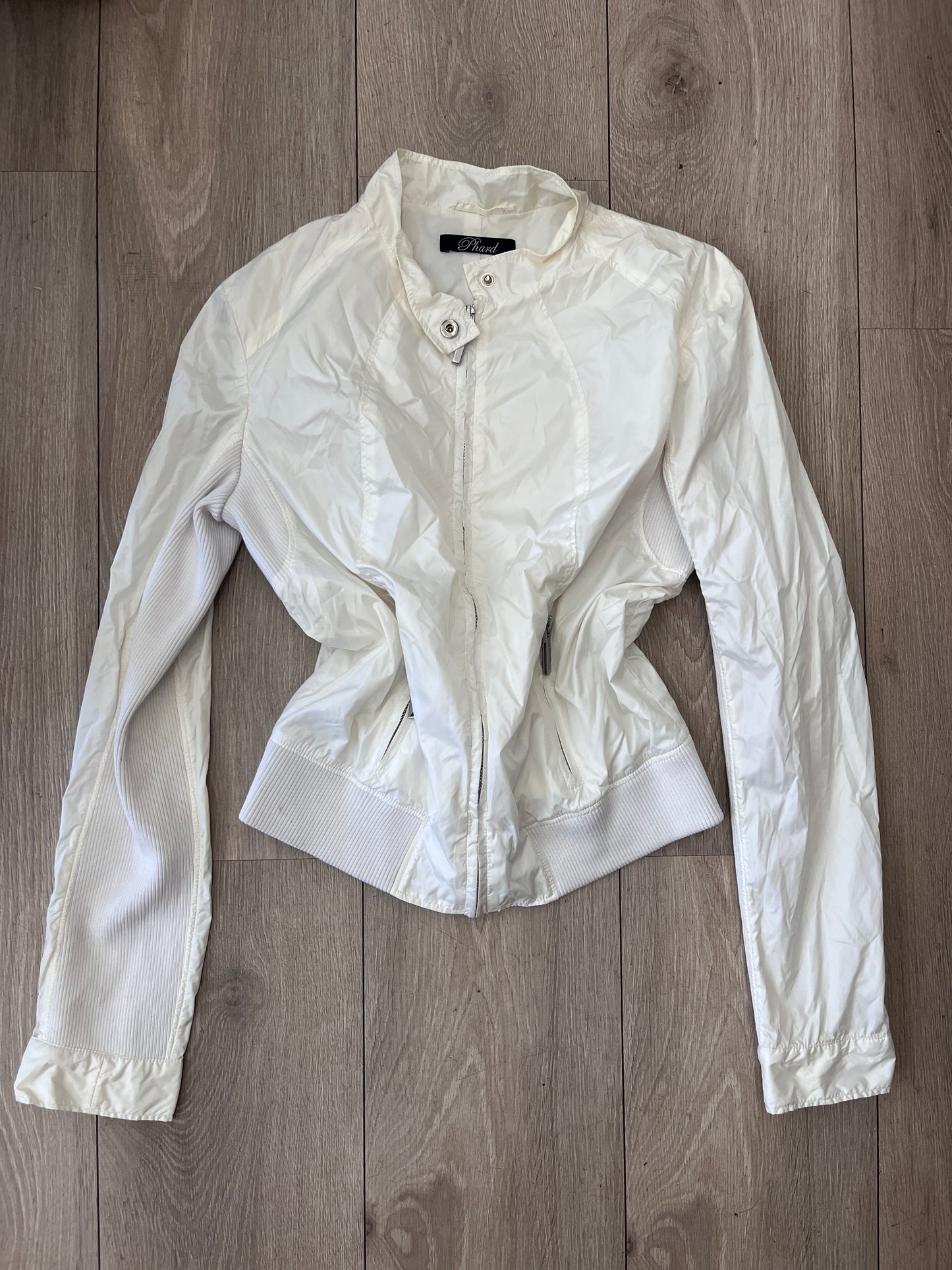 Phard Y2K Fitted Technical Zip Jacket #12922