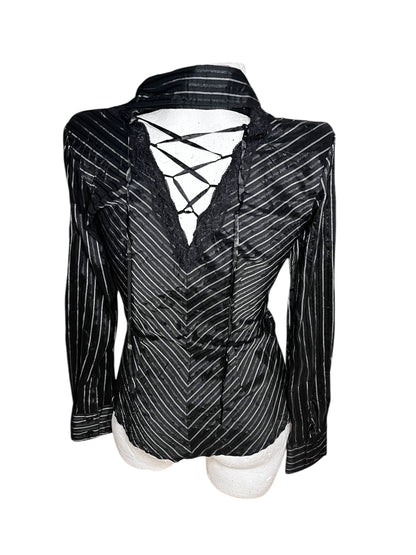 Gothic Pinstripe Shirt #7306