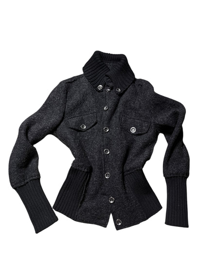 Italian Wool Structured Jacket — Archive Cut #11297