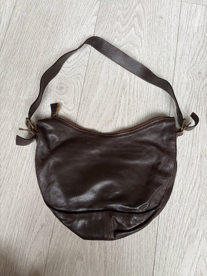 Studded Leather Shoulder Bag #13174