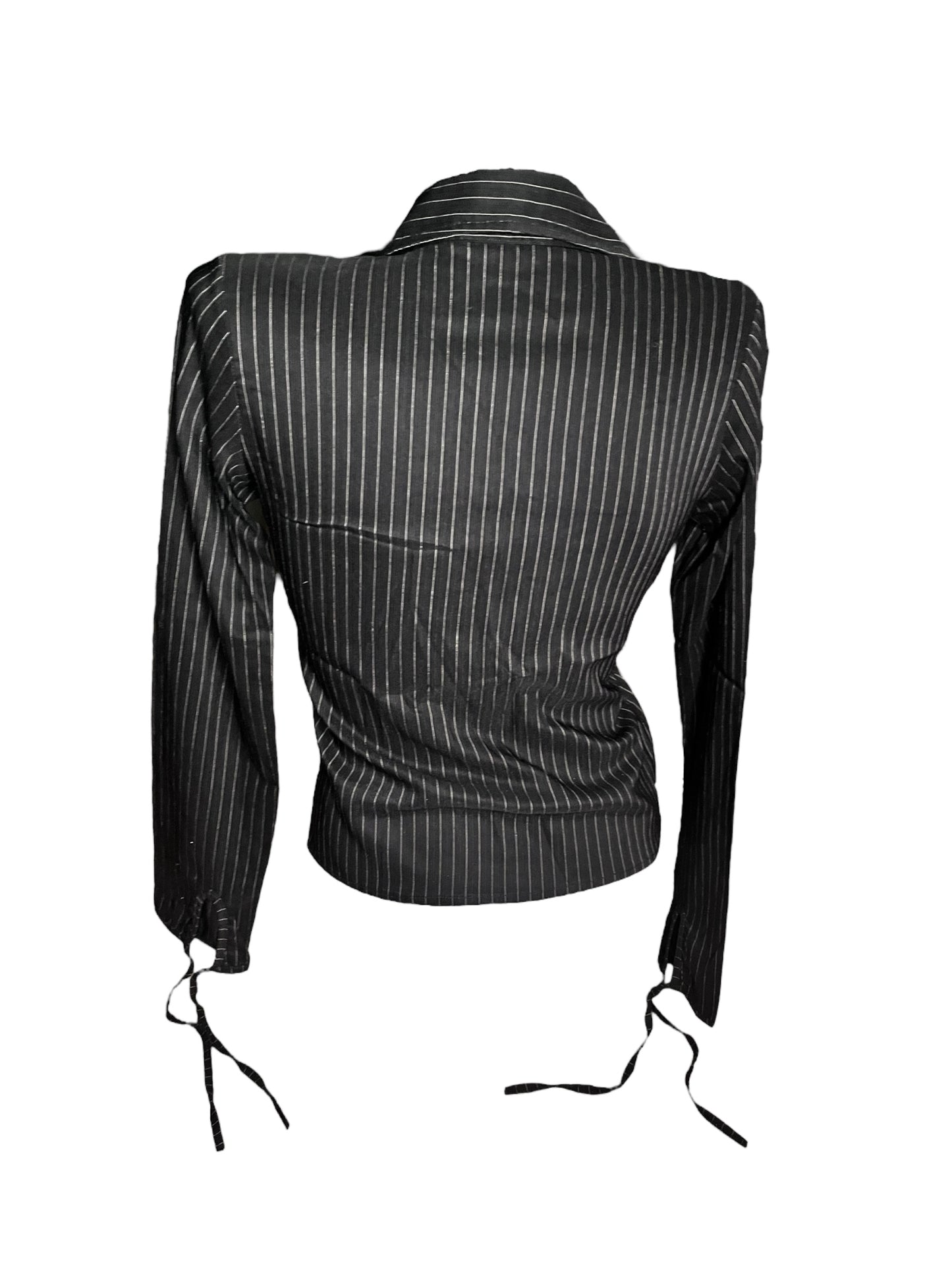 Fitted Pinstripe Shirt #7307