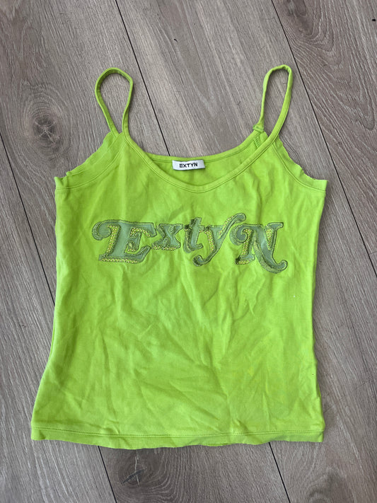 EXTYN Rhinestone Logo Camisole Top #12935