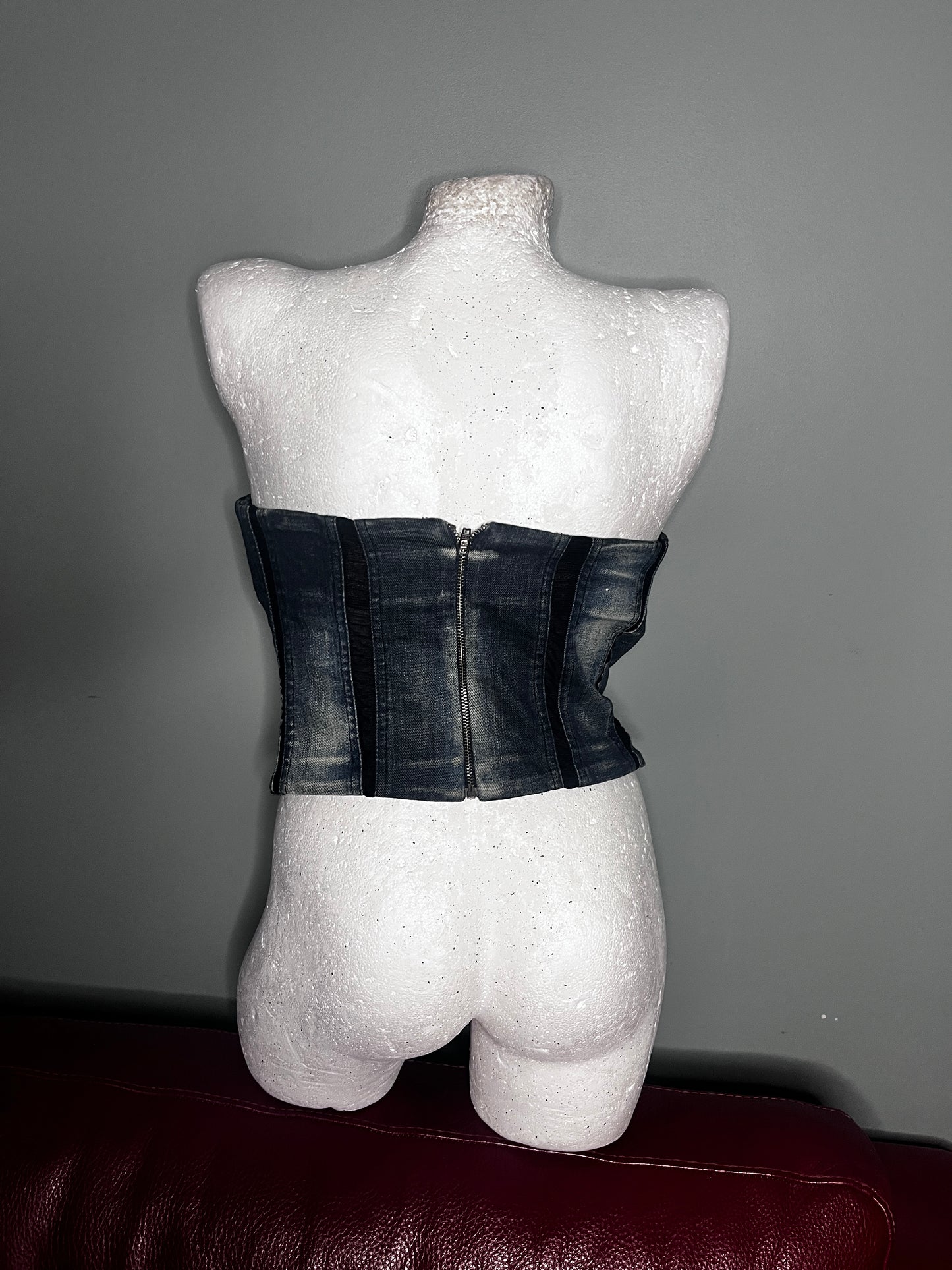 Miss Sixty Archive Denim Corset Top #11097