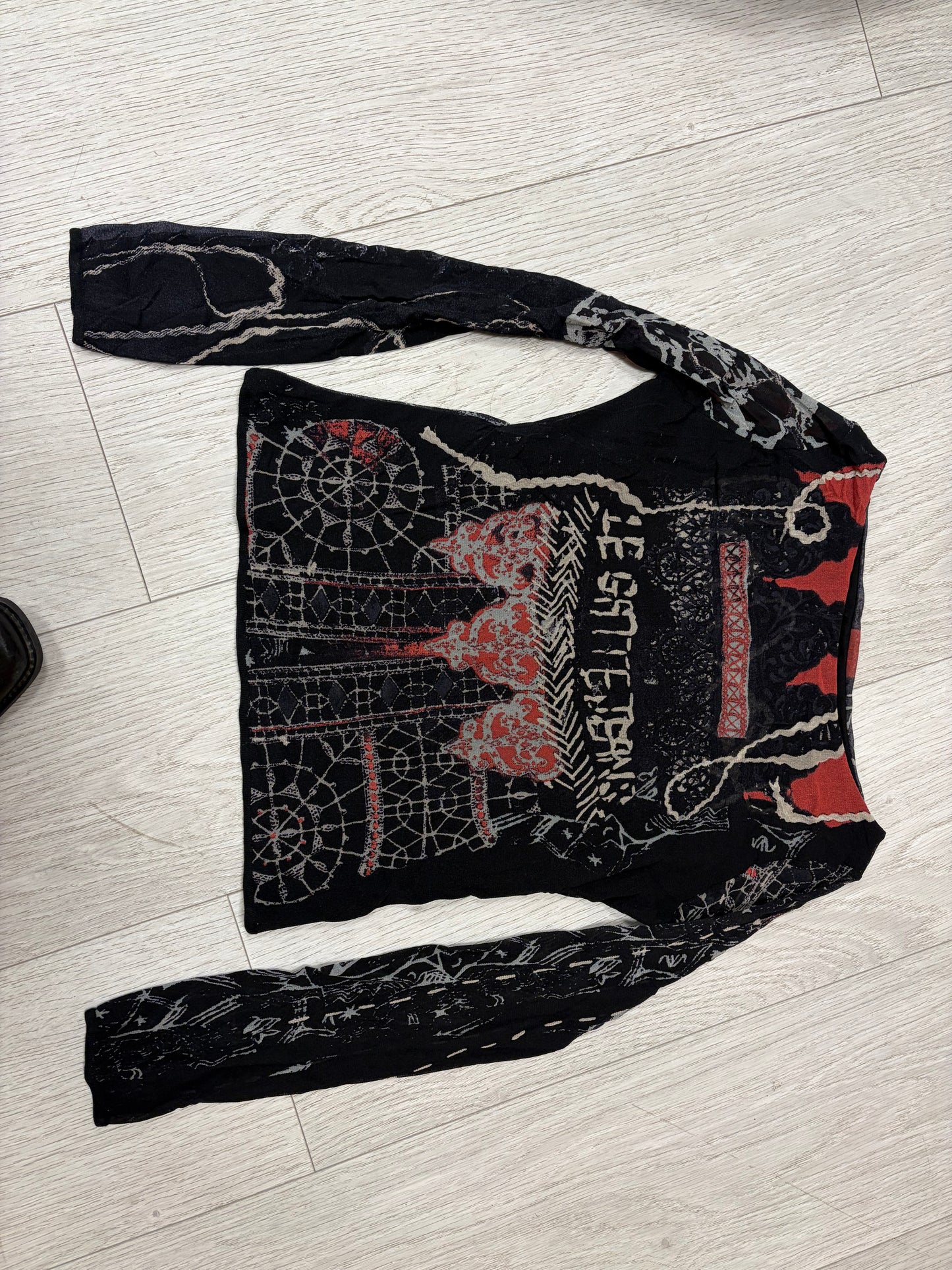 Italian Gothic Jacquard Top #13320