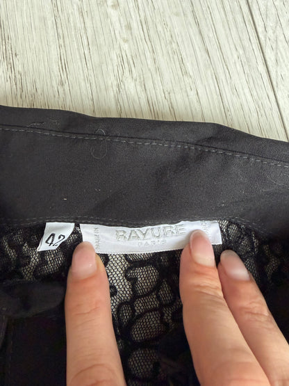 2000s Lace Button- Up Shirt #13163