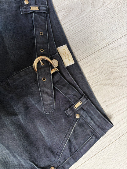 Motivi Belted Denim Mini Skirt #13170