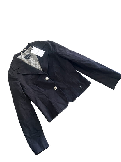 Calvin Klein Fitted Cotton Blazer #12388