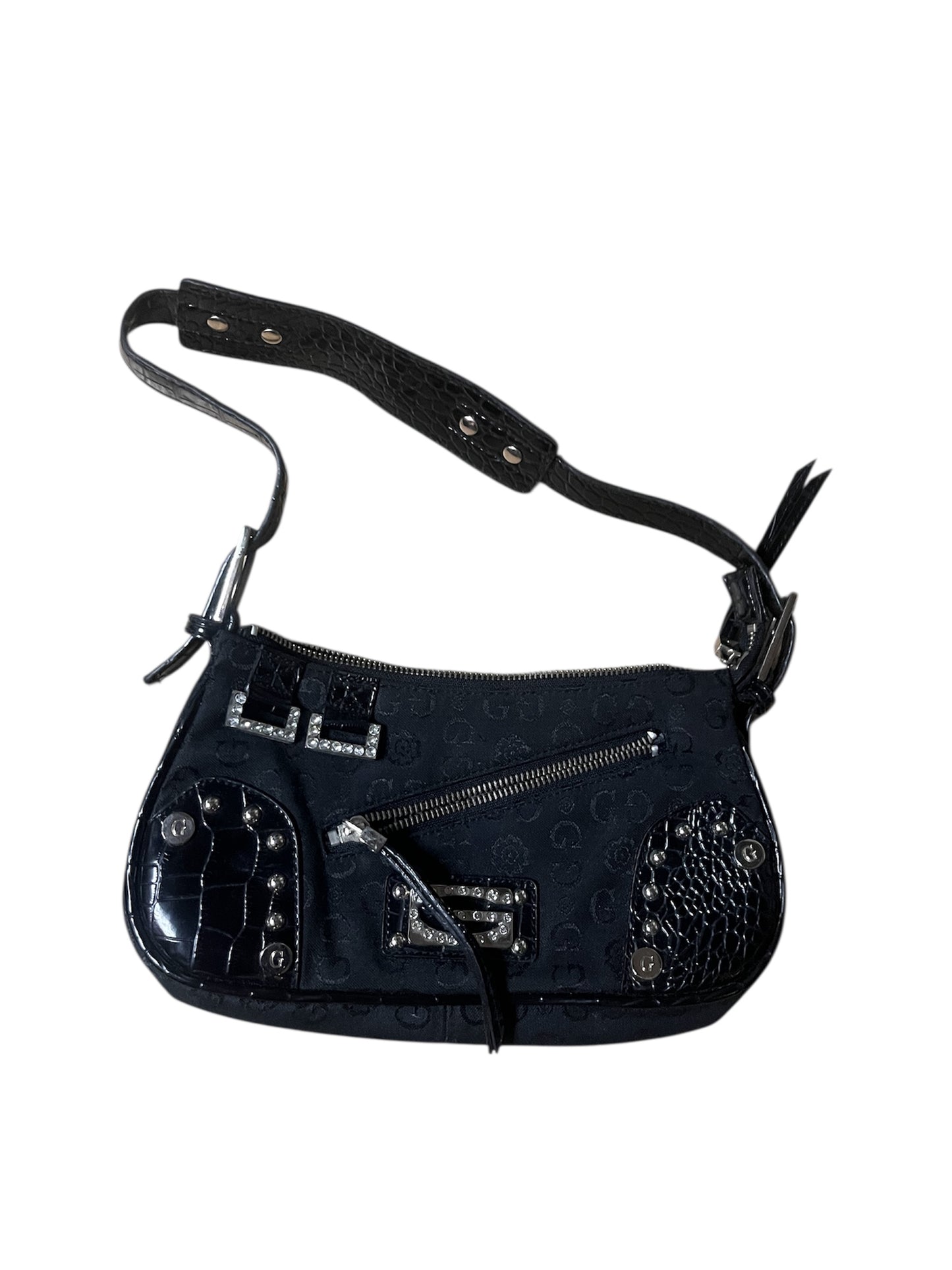 Guess Y2K Monogram Shoulder Bag #12009