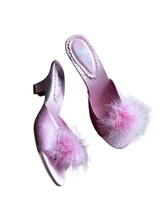 Pink Kitten Sandals 38 #4025