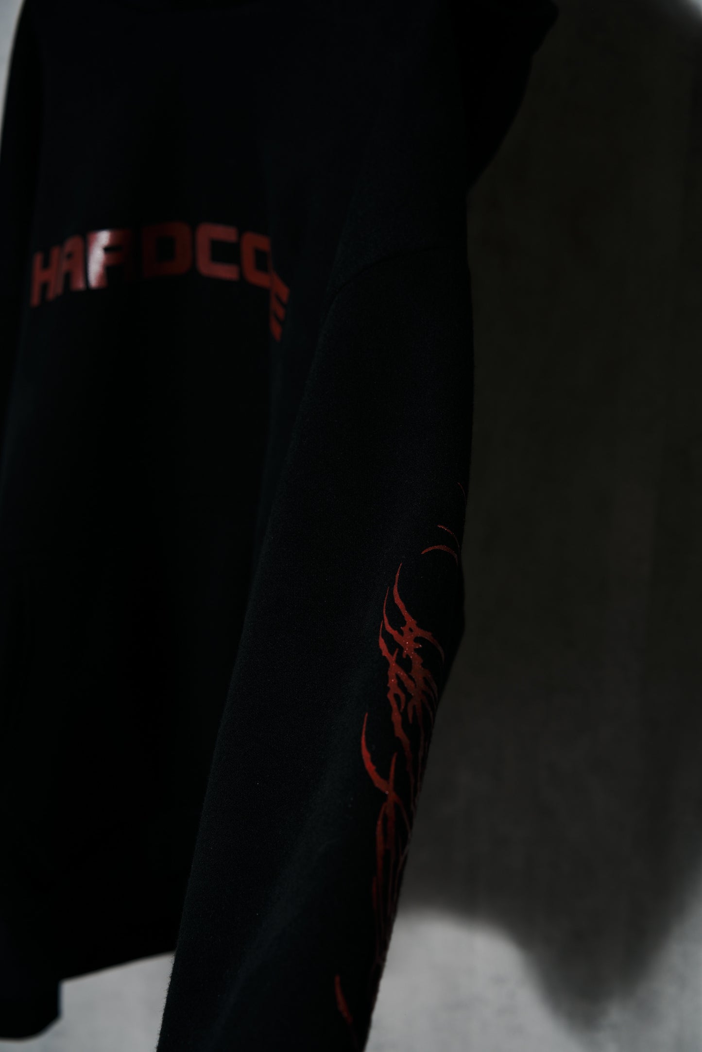 HARDCORE - HOODIE - BLACK | UNISEX#2939