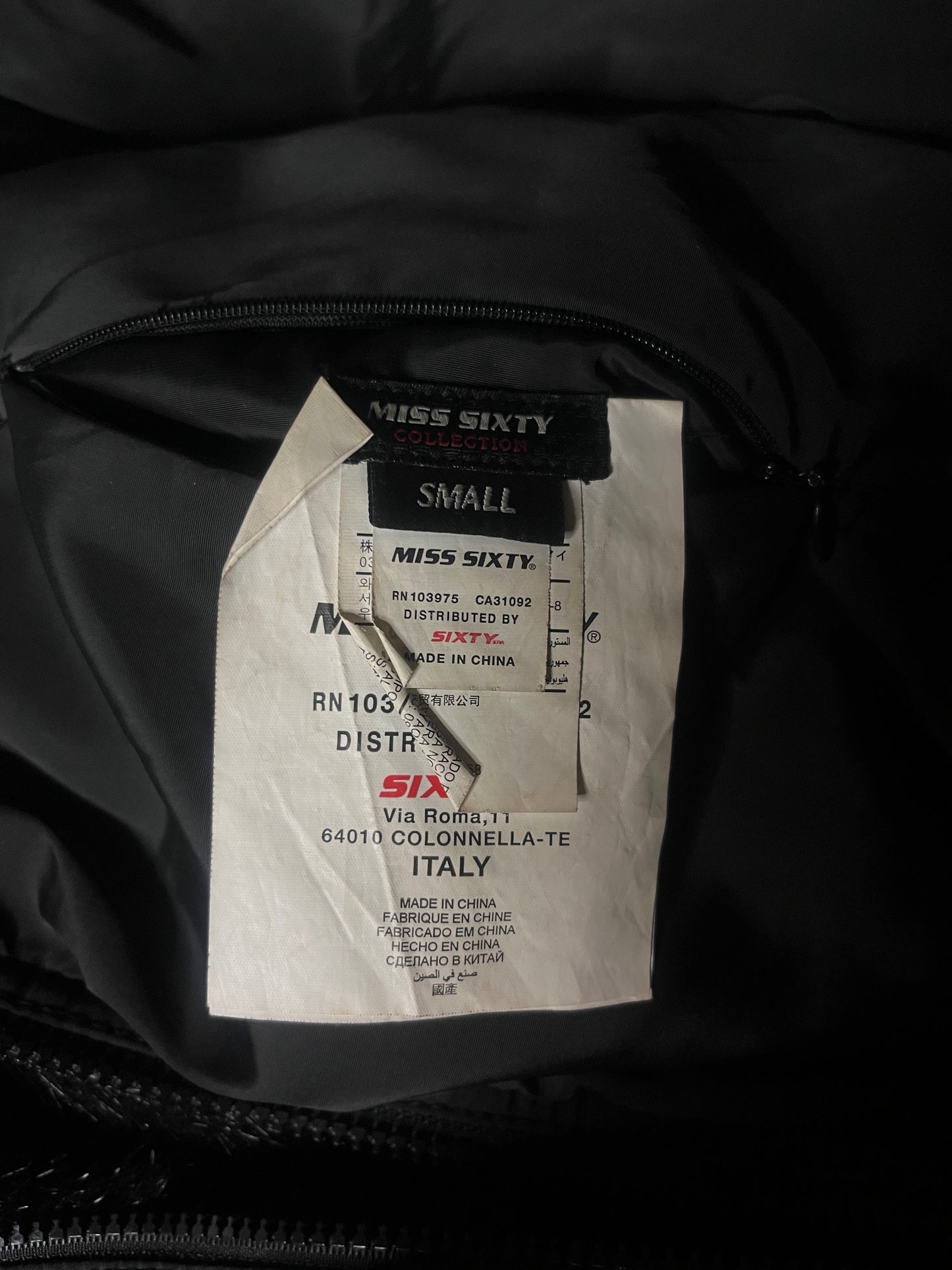 Miss Sixty archive padded jacket #11323