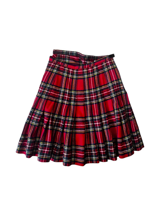 Tweed Wool Skirt #8381