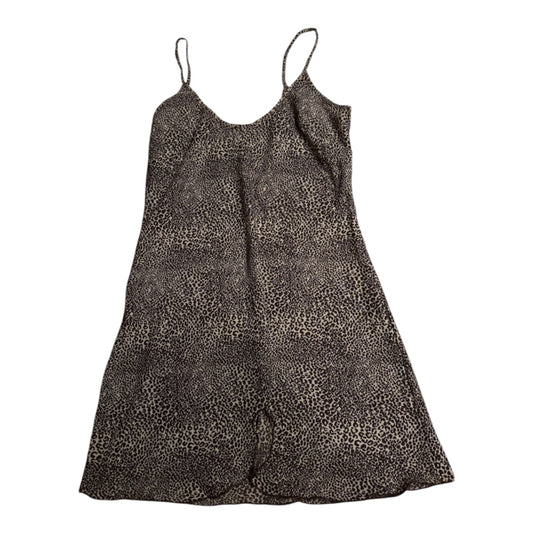 Leopard Print Slip Dress #13582