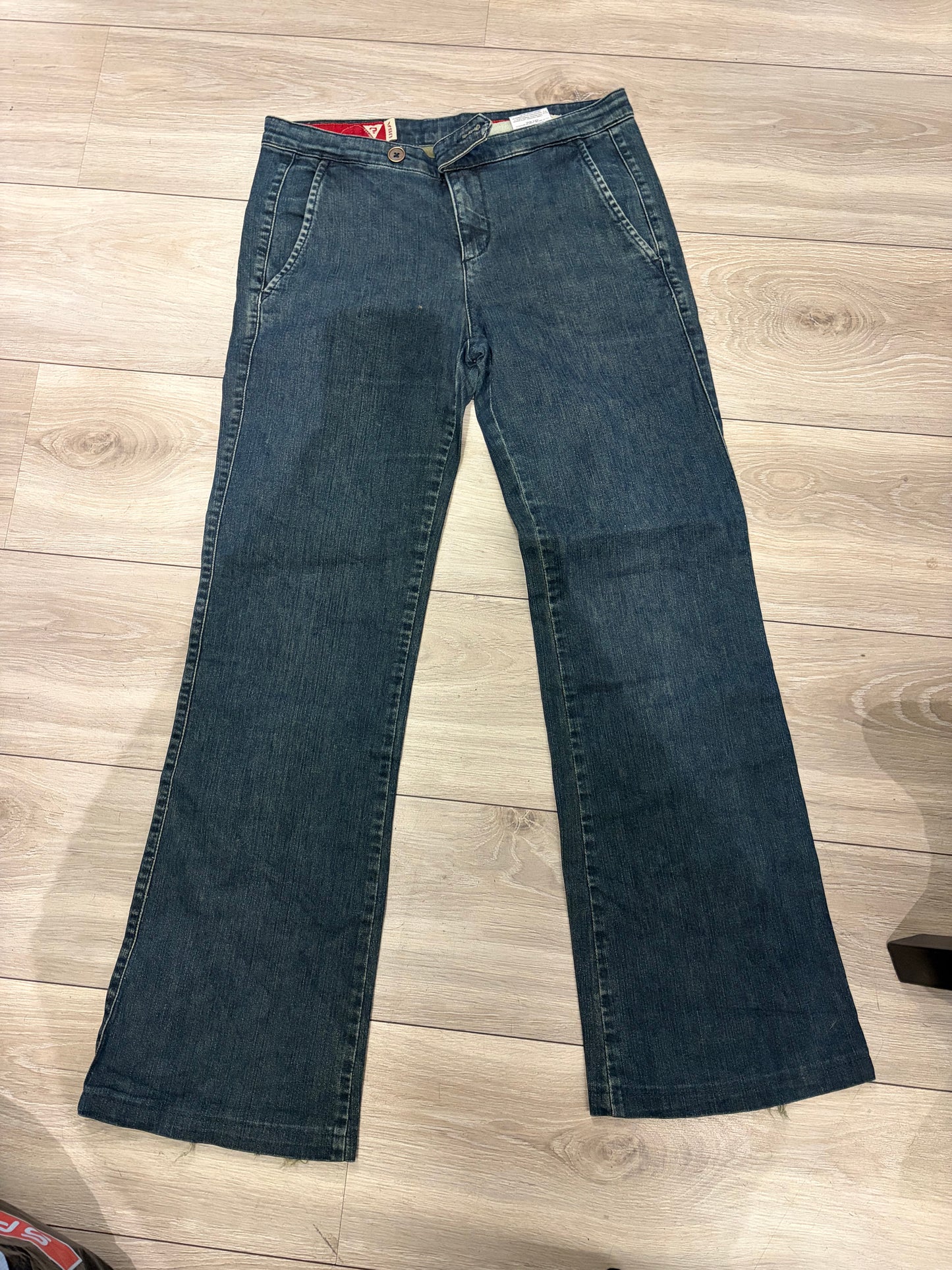Vintage Guess USA Dark Wash Flared Jeans #13310