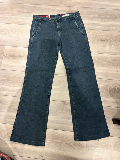Vintage Guess USA Dark Wash Flared Jeans #13310